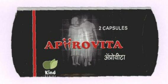 Aprovita (label) Device mark 1675911 Trademark