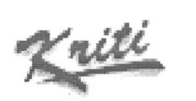 Kriti Device mark 1049970 Trademark