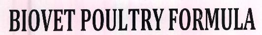 Biovet Poultry Formula Device mark 2510191 Trademark