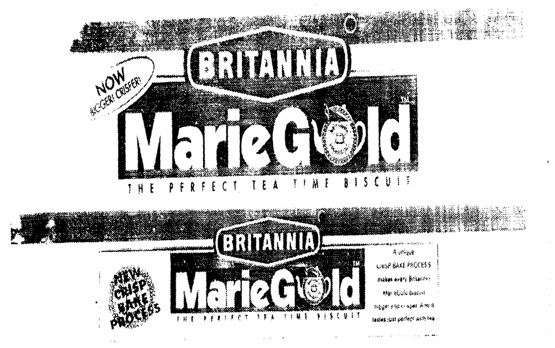 Britannia Marie Gold Device mark 678773 Trademark