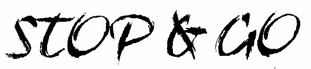 Stop & Go (letter Written In Special From) Device mark 1470128 Trademark