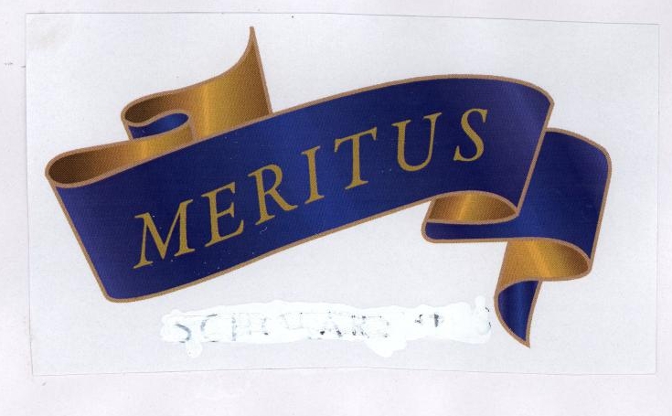 Meritus (label) Device mark 1796812 Trademark