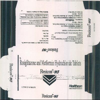 Rosicon - M F (label) Device mark 1010061 Trademark