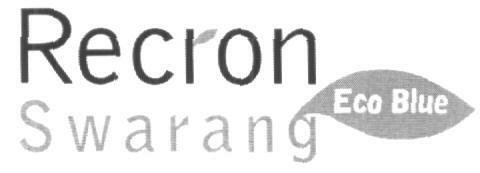 Recron Swarang (device Of Leaf) Device mark 1621928 Trademark