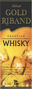 Mc Dowell's Gold Riband Prestige Whisky Device mark 2231113 Trademark