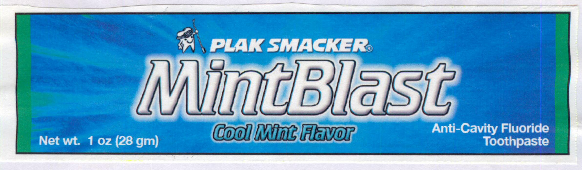 "mintblast" (lable) Device mark 1508508 Trademark