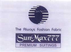Sunmax777 Device mark 1629984 Trademark