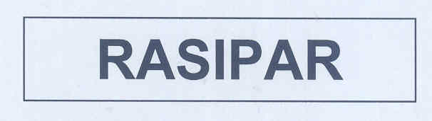 Rasipar (label) Device mark 1772477 Trademark