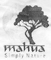 Mahun Simply Nature (device Of Tree) Device mark 1521230 Trademark