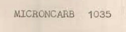 Microjn Carb 1035 Device mark 706498 Trademark