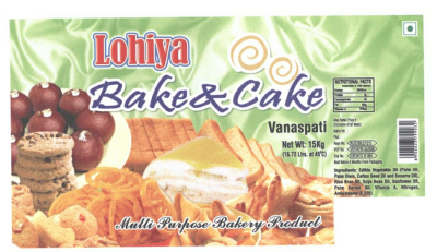 Lohiya Bake & Cake Vanaspati Device mark 2298890 Trademark