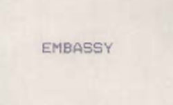 Embassy Device mark 851025 Trademark
