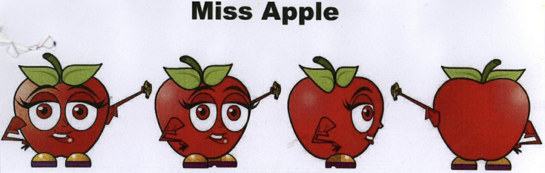 Miss Apple (logo) Device mark 1792204 Trademark