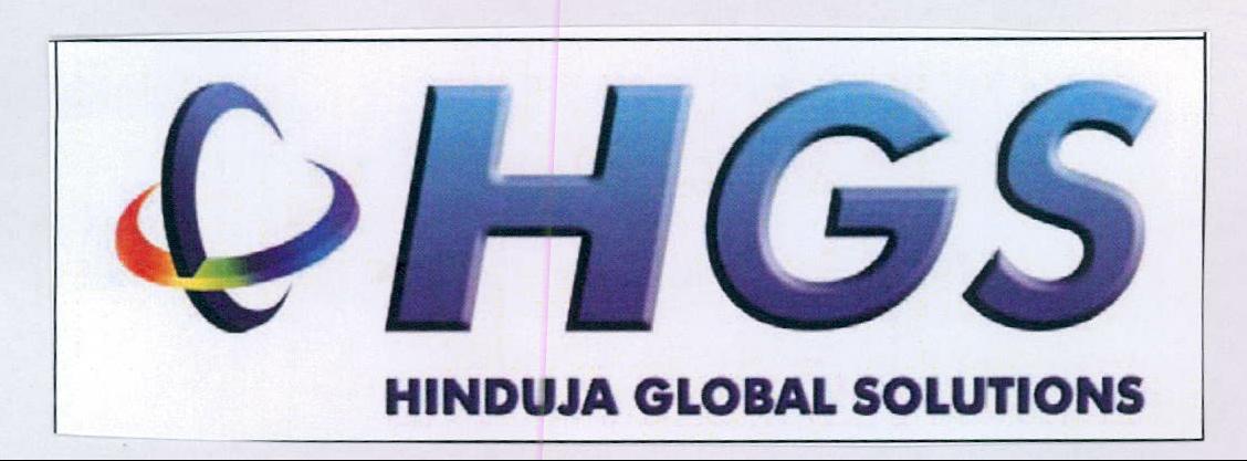 Hgs Hinduja Global Solutions Device mark 2127873 Trademark