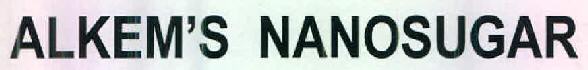Alkem's Nanosugar Device mark 2619526 Trademark
