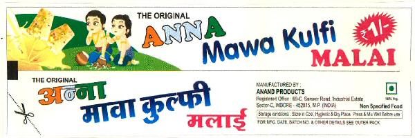 The Original Anna Mawa Kulfi Malai Device mark 2784819 Trademark