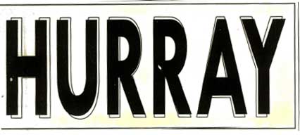 Hurray (lable) Device mark 1180033 Trademark