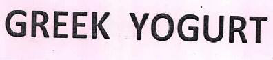 Greek Yogurt Device mark 2512398 Trademark