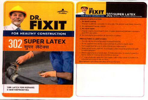 Dr. Fixit 302 Super Latex Device mark 2467495 Trademark