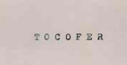 Tocofer Device mark 537741 Trademark