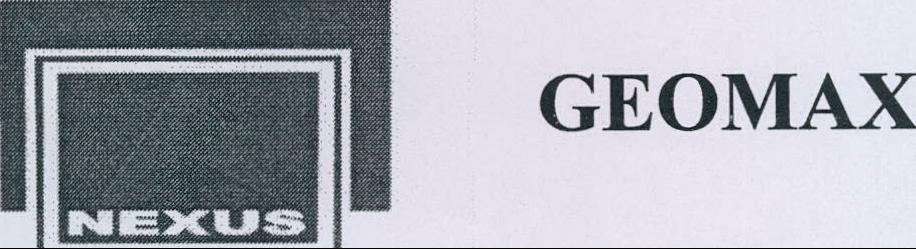 Nexus Geomax Device mark 2143945 Trademark