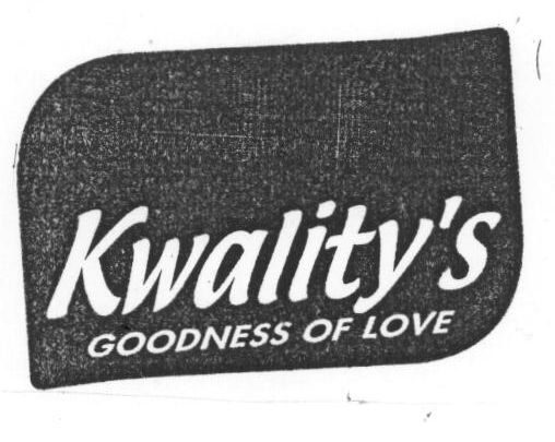 Kwality"s Goodnees Of Love Device mark 1094856 Trademark
