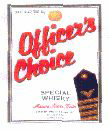 Officer's Choice (label) Device mark 1501160 Trademark