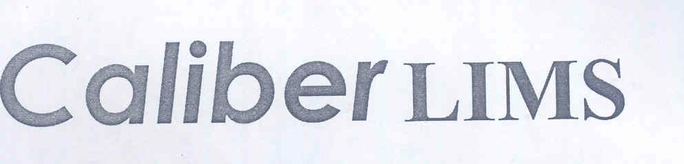 Caliber Lims Device mark 1590550 Trademark