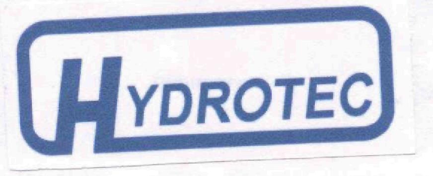 Hydrotec (label) Device mark 1729380 Trademark