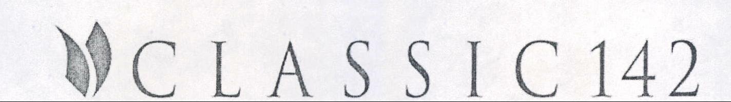 Classic 142 (other Geometrical Figures) Device mark 1444307 Trademark