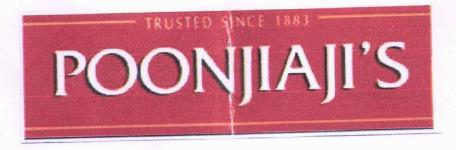 Poonjiaji's (label) Device mark 1355963 Trademark