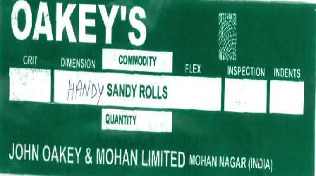 Oakey's Device mark 1899621 Trademark