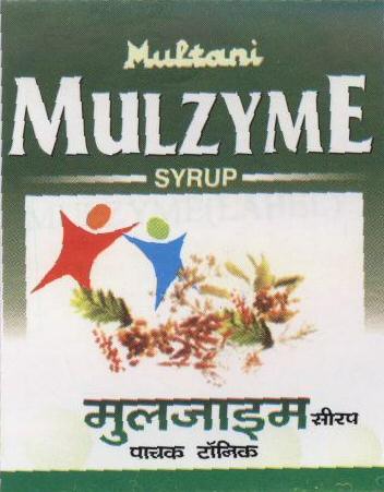 Mulzyme Syrup With Label Device mark 1769624 Trademark