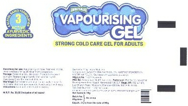 Amrutanjan Vapourising Gel Device mark 1877718 Trademark