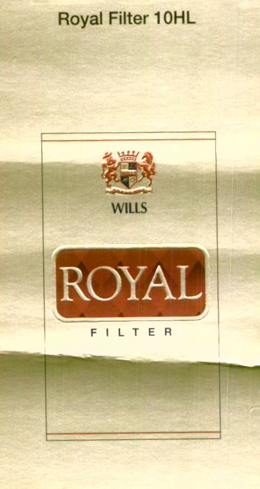 Wills Royal Filter , Wills Shild De, (label) Device mark 1486613 Trademark