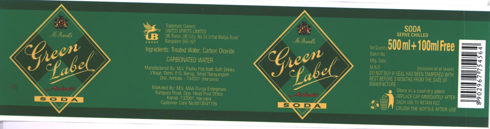 Green Label Device mark 2234653 Trademark
