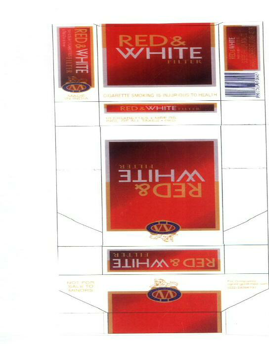 Red And White Filter (label) Device mark 1548397 Trademark