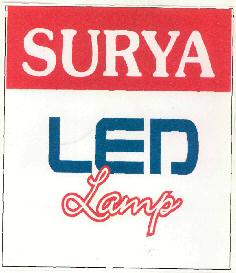 Surya Led Lamp (label) Device mark 2649940 Trademark