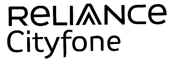 Reliance Cityfone (letter Written In Special Form) Device mark 1459709 Trademark