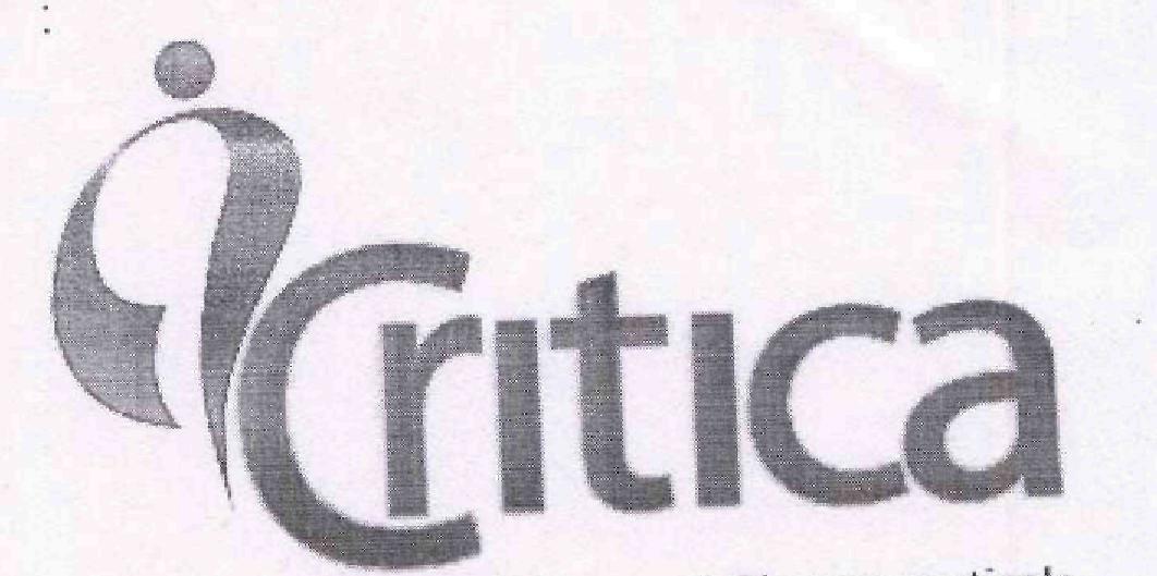 Critica (label) Device mark 1721035 Trademark
