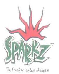 Sparkz. The Freakout Eatout Chillout!! Device mark 1020182 Trademark