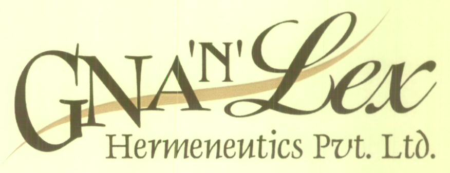 Gnanlex Hermeneutics Pvt.ltd (label) Device mark 1614251 Trademark