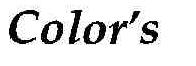 Color's Device mark 1811664 Trademark