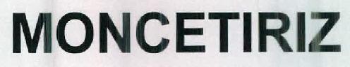 Moncetiriz Device mark 2395676 Trademark