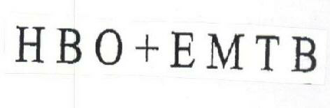 H B O + E M T B (label) Device mark 1576458 Trademark