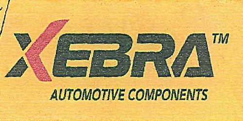 Xebra Automotive Components (label) Device mark 2188037 Trademark