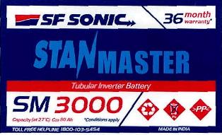 Sf Sonic Stanmaster Sm 3000(label) Device mark 2815726 Trademark