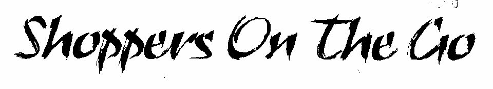 Shoppers On The Go (letter Written In Special Form) Device mark 1470086 Trademark