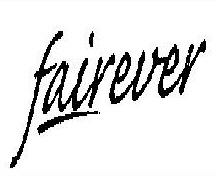 Fairever Device mark 810756 Trademark