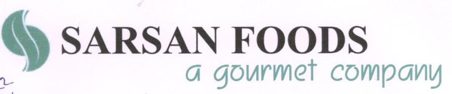 Sarsan Foods (label) Device mark 1648727 Trademark